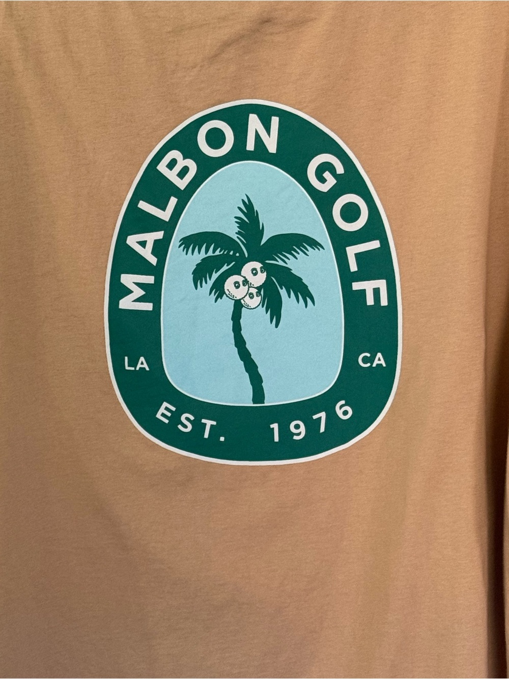 Malbon Shirt Men’s XXL Palm Tree Graphic Cotton Tagless T-Shirt LA CA Est. 1976 - Picture 4 of 6